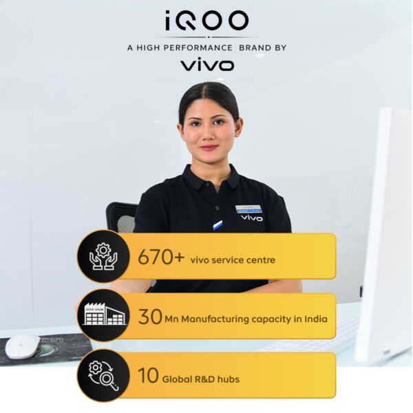 iQOO Z9x 5G (Tornado Green, 6GB RAM, 128GB Storage) | Snapdragon 6 Gen 1 with 560k+ AnTuTu Score | 6000mAh Battery with 7.99mm Slim Design | 44W FlashCharge - Image 2