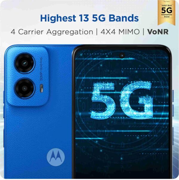 Motorola G45 5G (Brilliant Blue, 8GB RAM, 128GB Storage) - Image 4