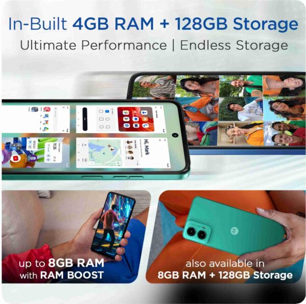 Motorola G45 5G (Brilliant Blue, 8GB RAM, 128GB Storage) - Image 7